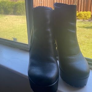 Black Ankle Boots by Carlos by Carlos Santana